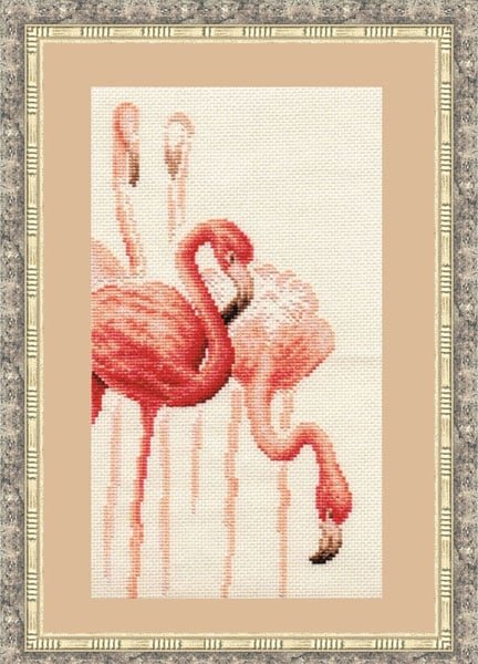 Фламинго - 1, набор для вышивания
