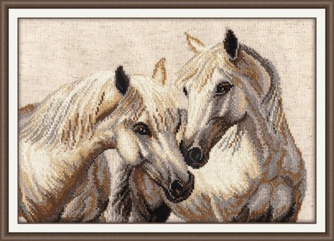 Лошади, набор для вышивания