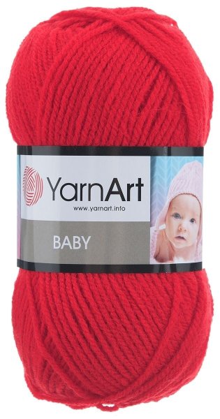 Пряжа YarnArt Baby, 100% акрил, 50гр/150м
