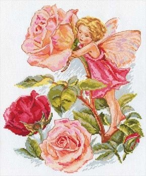 Фея розового сада, набор для вышивания