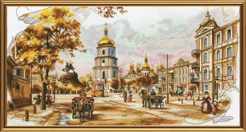 Старый Киев, набор для вышивания