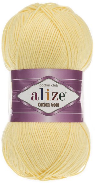 Пряжа Alize Cotton Gold, 55% хлопок, 45% акрил, 100гр/330м