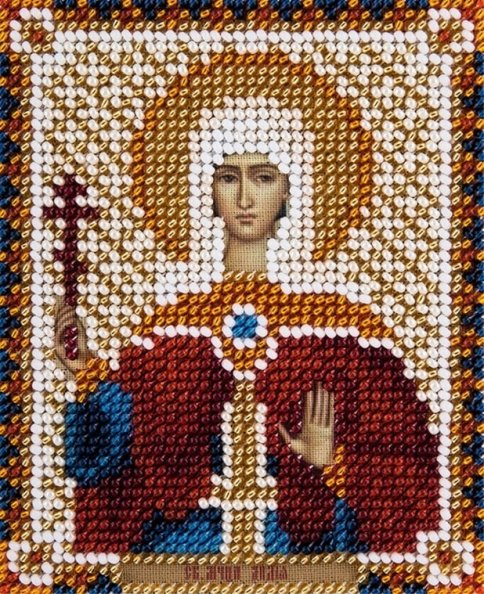 Икона Св. мученицы Лидии Иллирийской, набор для вышивки