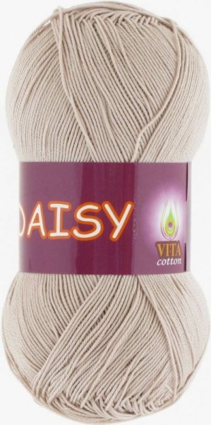 Пряжа Vita Cotton Daisy, 100% хлопок, 50гр/295м