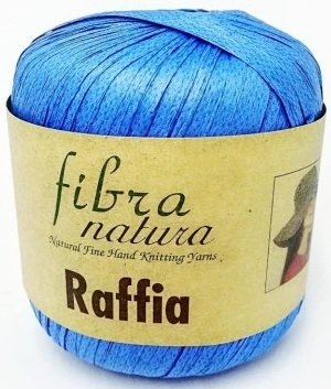 Пряжа Fibra Natura Raffia 100% целлюлоза, 40г/90м