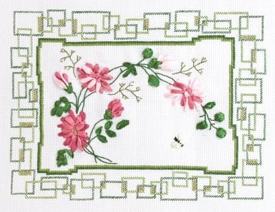 Хризантемы , набор для вышивания