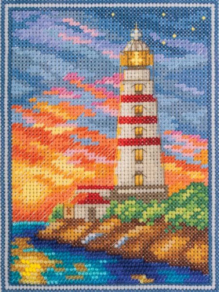 Крымский маяк, набор для вышивания