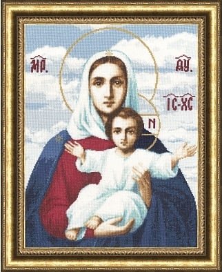 Леушинская икона Божией Матери, набор для вышивания