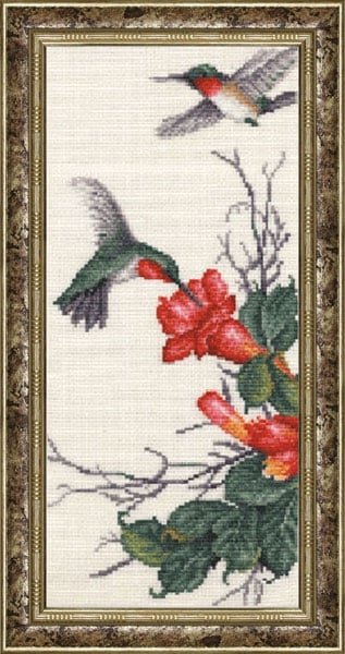 Колибри, набор для вышивания