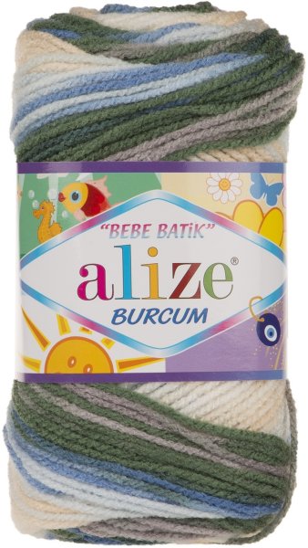 Пряжа Alize Burcum Bebe Batik, 100% акрил, 100гр/210м