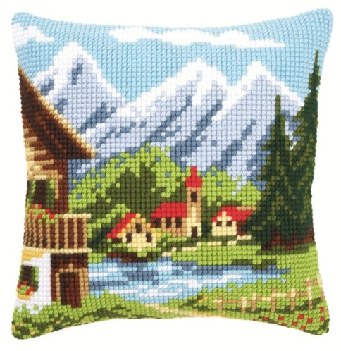 Альпийская деревня, набор для вышивания