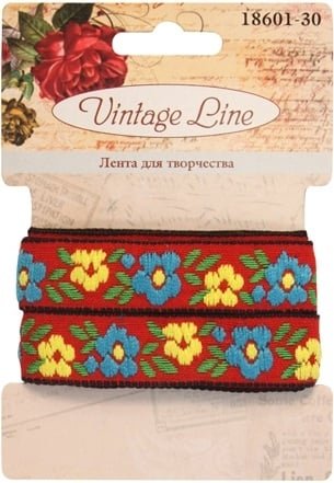 Лента декоративная, Vintage Line 18601-30