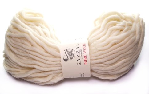 Пряжа Gazzal Pure Wool-4 100% австралийская шерсть, 100гр/65м