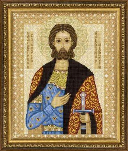 Святой князь Александр Невский, набор для вышивания