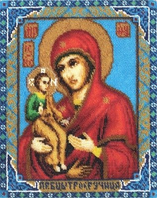 Икона Божией Матери Троеручица, набор для вышивки