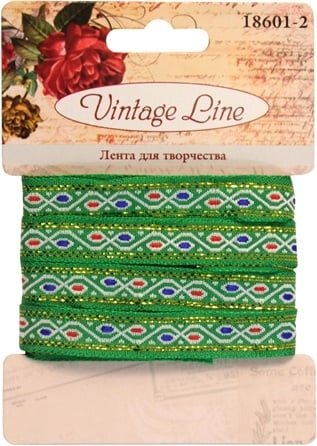 Лента декоративная, Vintage Line 18601-2