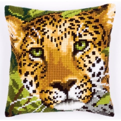 Леопард подушки, набор для вышивания
