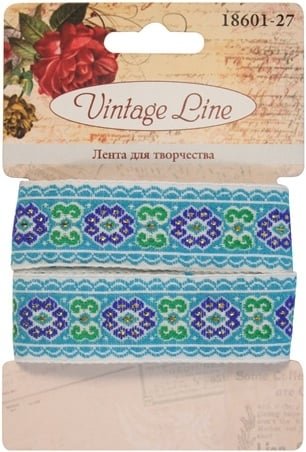 Лента декоративная, Vintage Line 18601-27