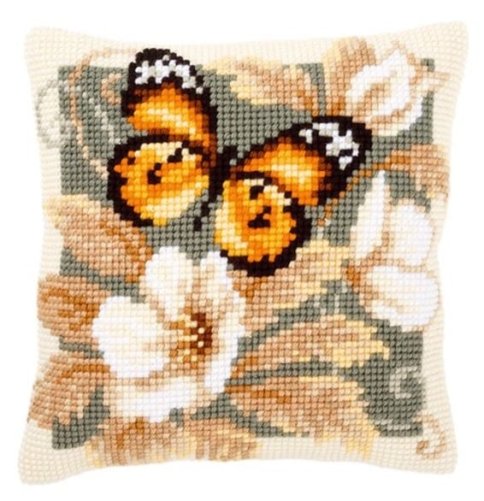 Бабочка и цветы , набор для вышивания