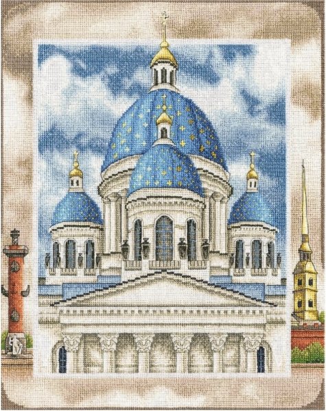 Троице-Измайловский собор в Санкт-Петербурге, набор для вышивания