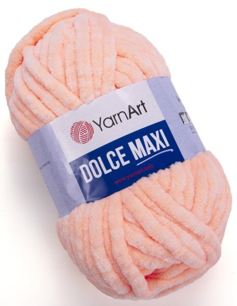 Плюшевая пряжа YarnArt Dolce Maxi, 100% микрополиэстер, 200гр/70м