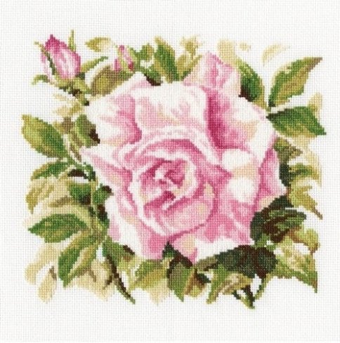 Роза Грандифлора, набор для вышивания