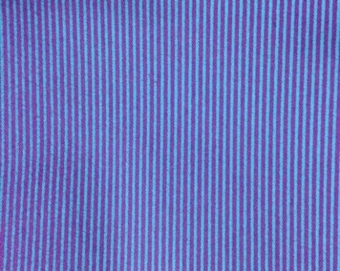 Ткань декоративная "Полоска", фиолетово-голубая