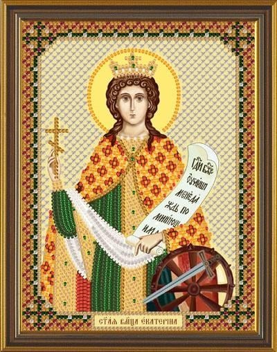 Святая Великомученица Екатерина Александрийская, набор для вышивки