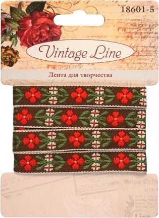 Лента декоративная, Vintage Line 18601-5