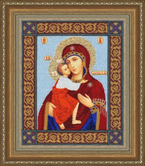Икона Божией Матери "Феодоровская", набор для вышивки