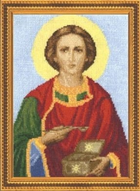 Великомученик Пантелеймон Целитель, набор для вышивания