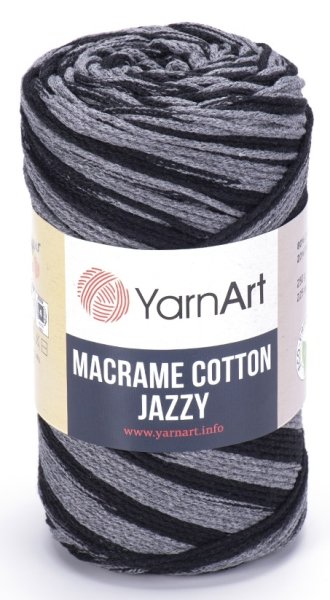 Пряжа YarnArt Macrame Cotton Jazzy, 80% хлопок, 20% полиэстер, 250гр/225м
