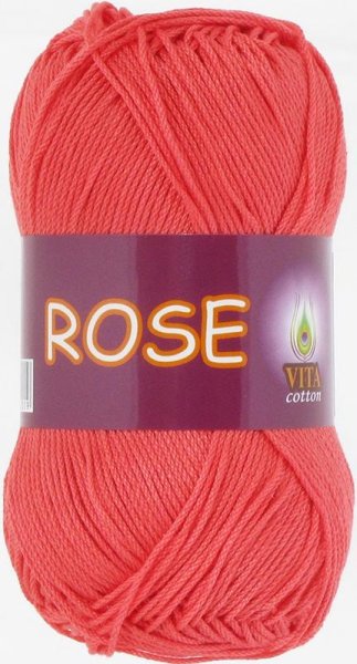 Пряжа Vita Cotton Rose, 100% хлопок, 50гр/150м