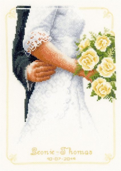 Букет невесты, набор для вышивания