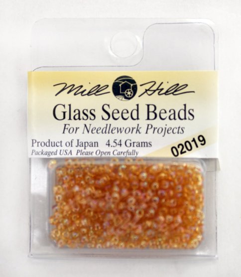 Бисер Glass Seed Beads, цвет 02019