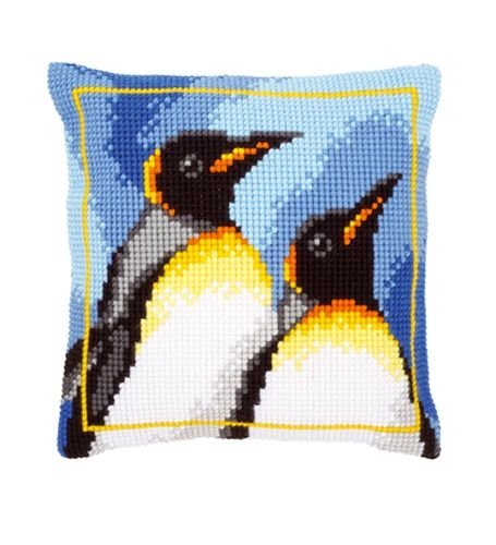 Королевские пингвины, набор для вышивания