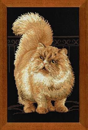 Персидский кот, набор для вышивания
