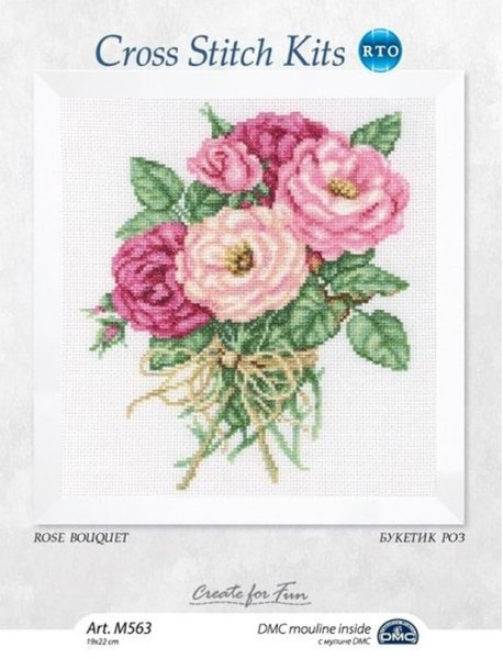 Букетик роз, набор для вышивания