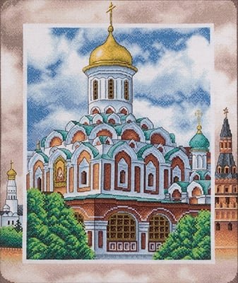 Казанский собор на Красной площади, набор для вышивания