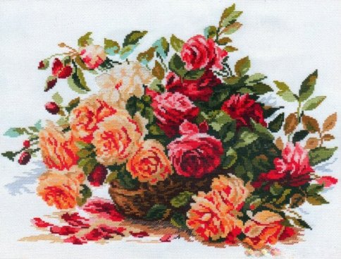 Розы, набор для вышивания