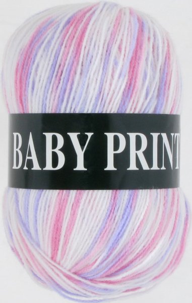 Пряжа поштучно Vita Baby Print, 100% акрил