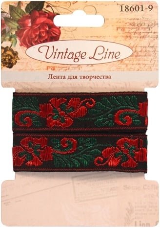 Лента декоративная, Vintage Line 18601-9