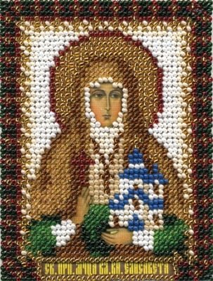 Икона Пр. мученицы Великой княгини Елизаветы, набор для вышивки