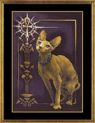 Египетская кошка, набор для вышивания