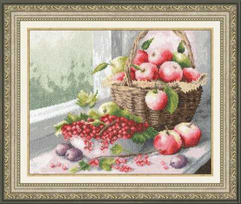 Яблочный спас, набор для вышивания