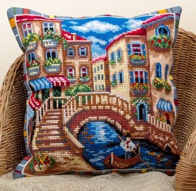 Подушка Венеция, набор для вышивания