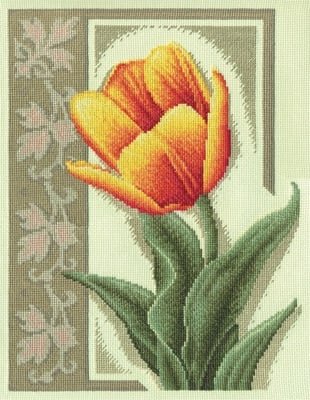 Прекрасный тюльпан, набор для вышивания