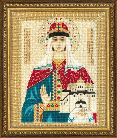 Св. Анна Новгородская, набор для вышивания