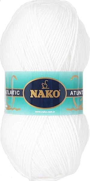 Пряжа Nako Atlantic, 40% шерсть, 60% акрил