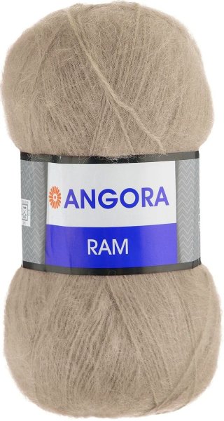 Пряжа YarnArt Angora RAM, 40% мохер, 60% акрил, 100гр/500м